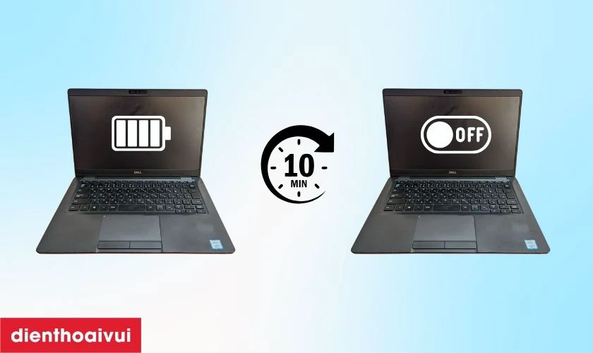 Dấu hiệu laptop Dell Inspiron 3465 cần thay pin