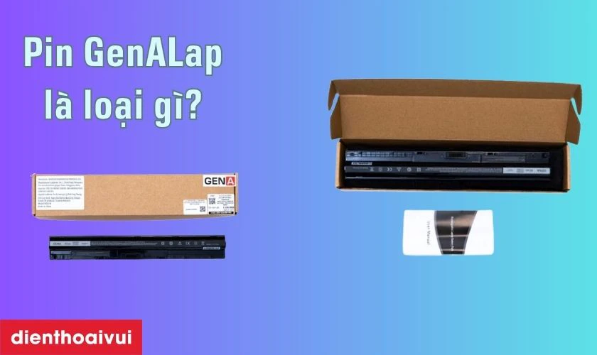 Pin laptop Dell Inspiron 3465 chính hãng GenALap là loại gì?