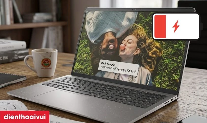 Dấu hiệu pin laptop Dell Inspiron 352 bị chai v&agrave; c&aacute;ch khắc phục