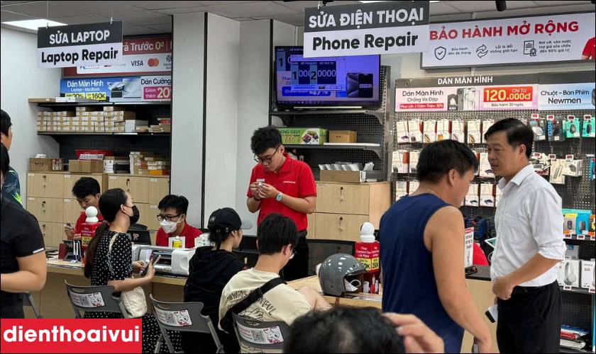 Thay pin laptop Dell Inspiron 5458 đến ngay Điện Thoại Vui