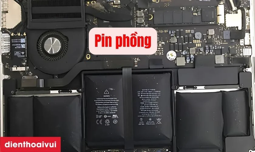 Dấu hiệu laptop Dell Inspiron 5459 cần thay pin