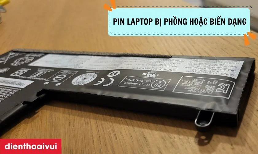 Dấu hiệu laptop Dell Inspiron 5551 cần thay pin