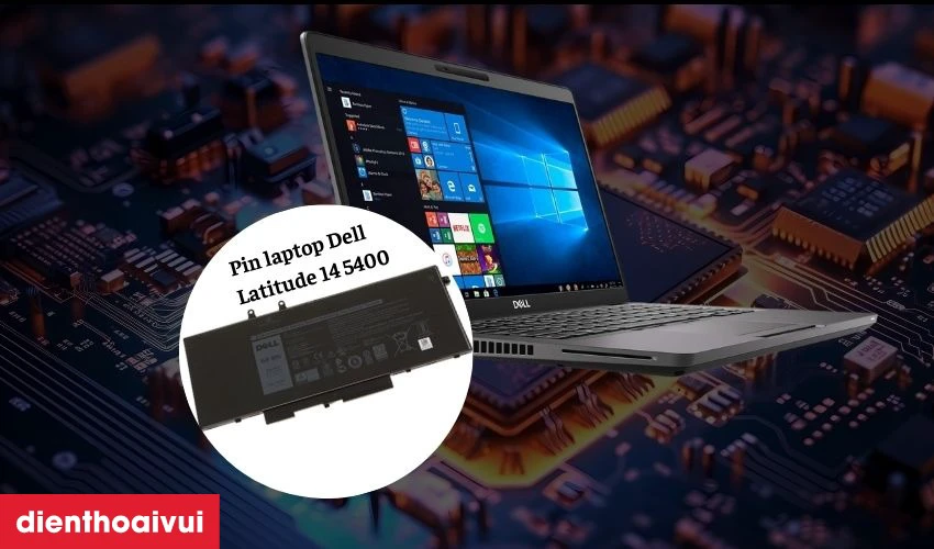 Pin chính hãng đảm bảo an toàn và hiệu suất cho laptop Dell của bạn