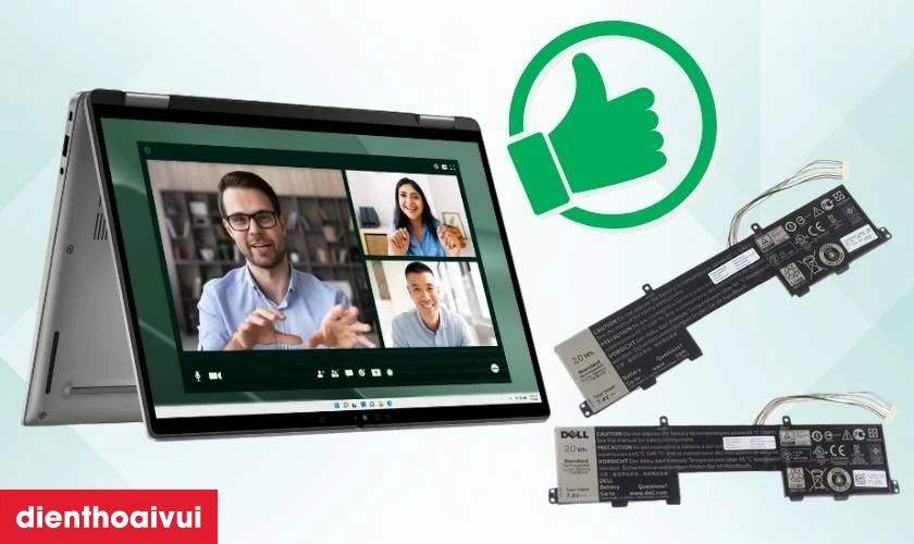 Thay pin laptop Dell lấy liền