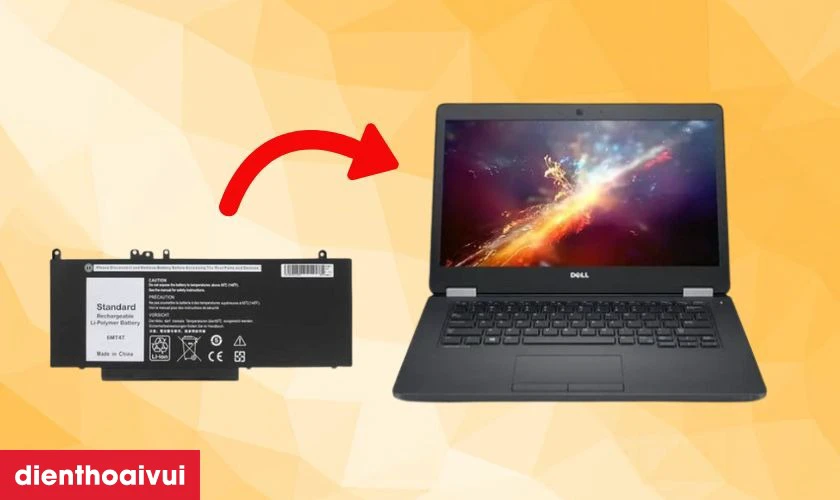 Pin laptop Dell Latitude E5470: Th&ocirc;ng số v&agrave; gi&aacute; thay