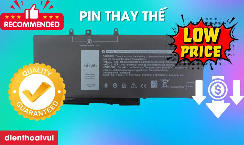 Ưu và nhược điểm khi thay pin linh kiện cho Dell Precision 15 3530