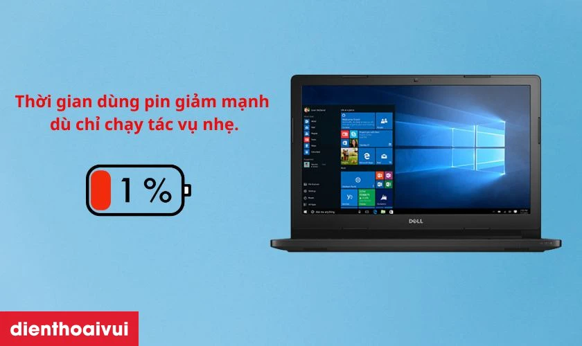Thay pin laptop Dell Vostro 3565 ch&iacute;nh h&atilde;ng GenALap