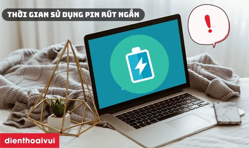 Dấu hiệu laptop Dell Vostro V130 cần thay pin