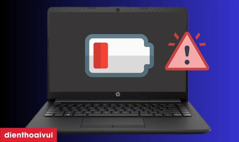 C&aacute;ch nhận biết pin laptop HP 2400 bị hỏng