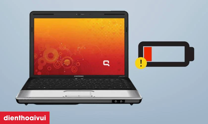 C&aacute;ch nhận biết HP Compaq CQ40 bị hỏng