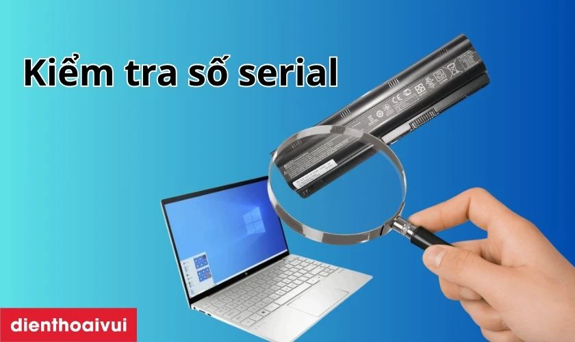 Cách kiểm tra pin laptop HP Envy 13-AH000 chính hãng