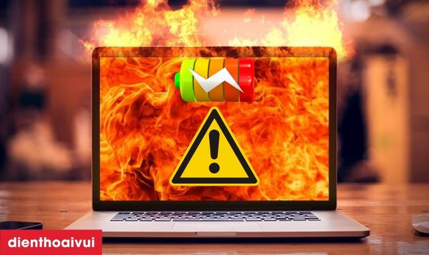 Dấu hiệu laptop HP Envy 13-AQ cần thay pin