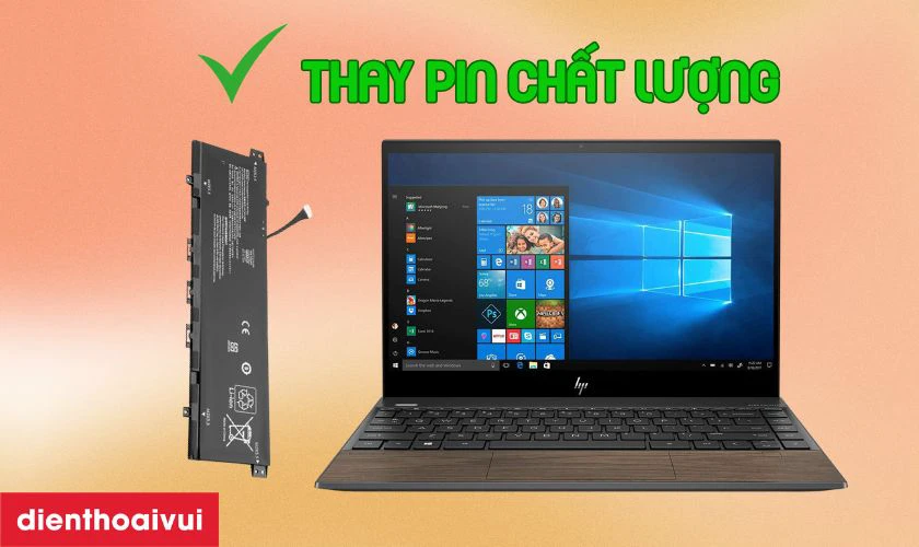 Lưu ý khi thay pin laptop HP Envy 13-AQ000