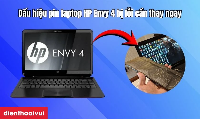 Thay pin laptop HP Envy 4