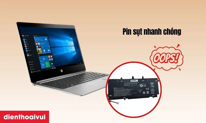 Thay pin laptop HP Folio G1