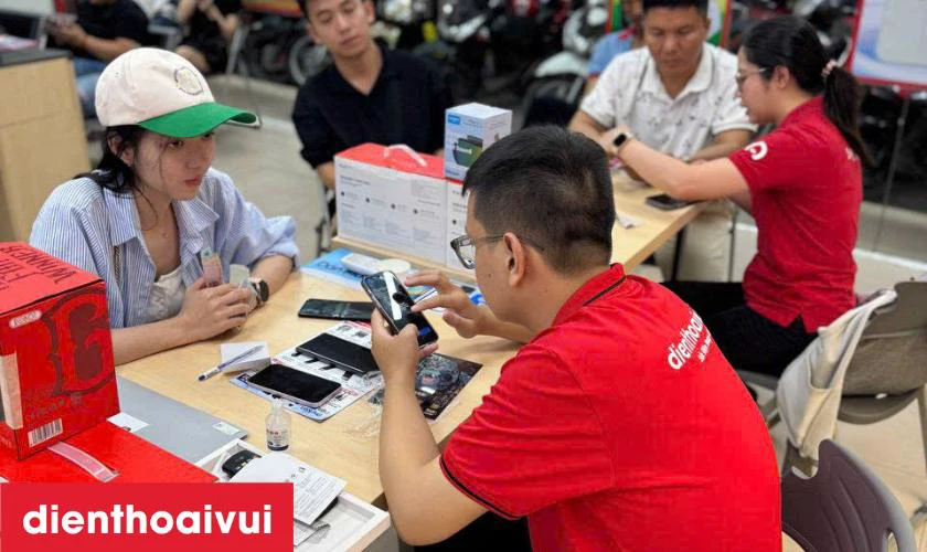 Thay pin laptop HP Pavilion 14 BF102TU đến ngay Điện Thoại Vui