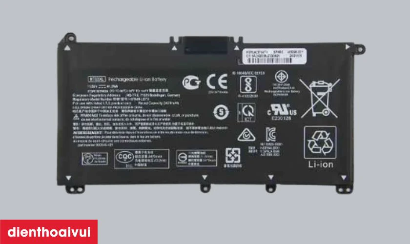 Cách kiểm tra pin laptop HP Pavilion 14 CE3026TU NQ chính hãng