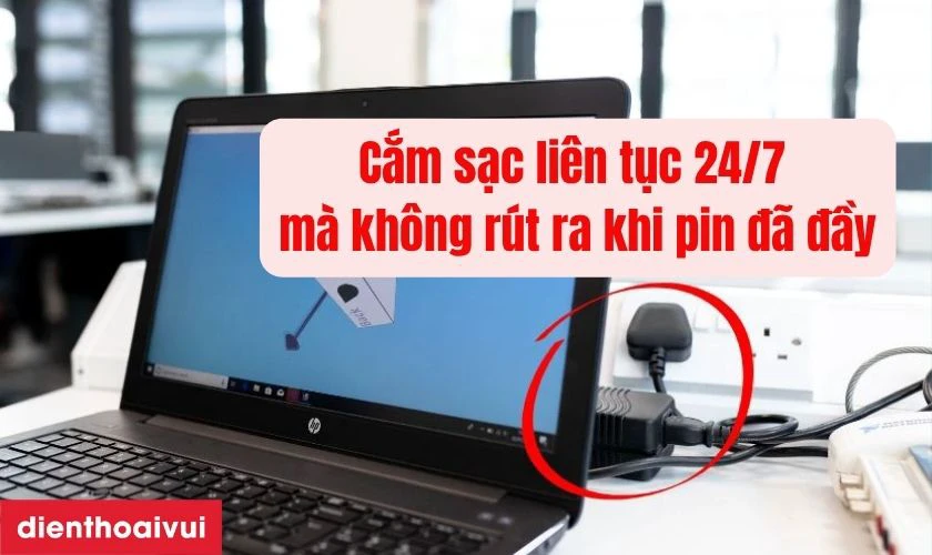 Nguy&ecirc;n nh&acirc;n khiến pin laptop HP Pavilion 14Y nhanh hỏng