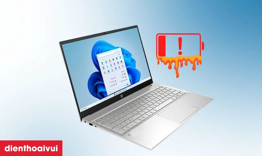 Nguy&ecirc;n nh&acirc;n khiến pin laptop HP Pavilion 15-AX nhanh hỏng