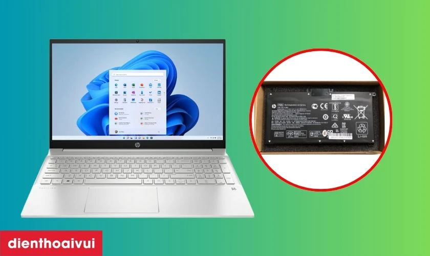 Quy trình thay pin laptop HP Pavilion 15 CC556TX tại Điện Thoại Vui
