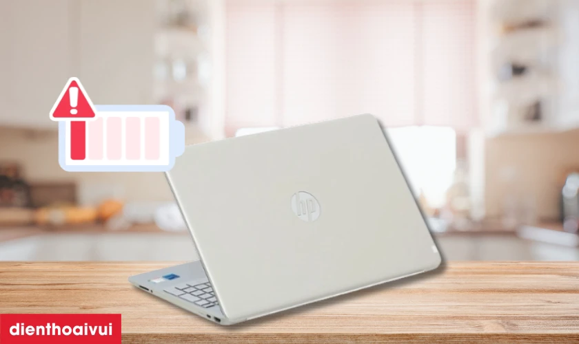 Dấu hiệu laptop HP Pavilion 15 DB0009AU NQ cần thay pin