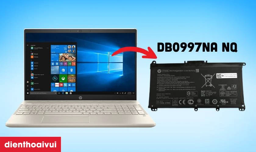 Giới thiệu về thay pin laptop HP Pavilion 15 DB0997NA NQ