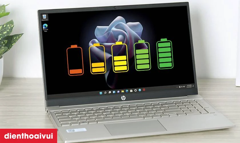Dấu hiệu laptop HP Pavilion 15 DB0997NA NQ cần thay pin