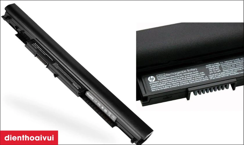 Cách kiểm tra pin laptop HP Pavilion 15Ay chính hãng