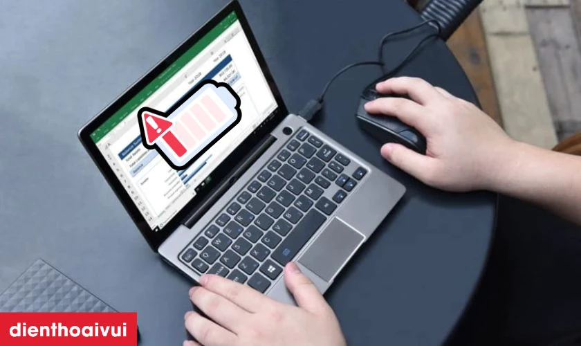 Nguy&ecirc;n nh&acirc;n khiến pin laptop HP Pavilion 15N nhanh hỏng