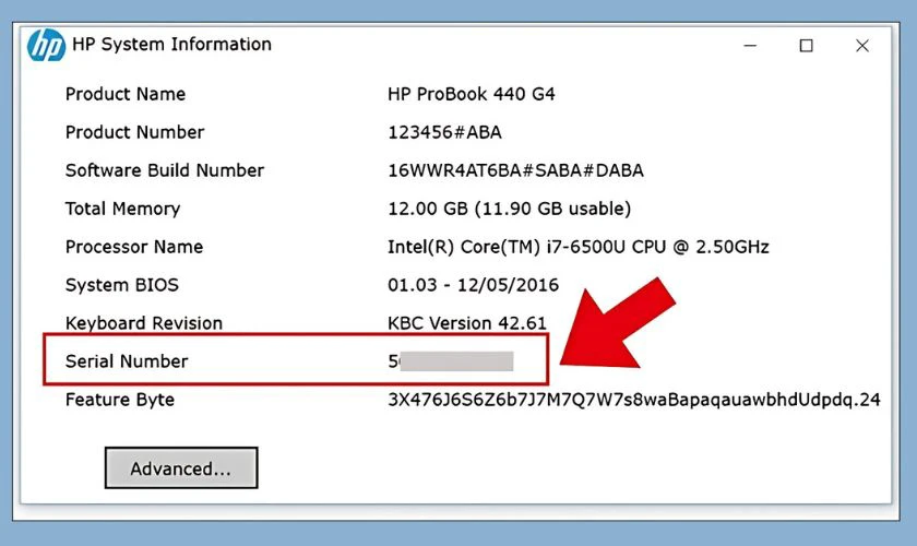 Cách kiểm tra pin laptop HP Pavilion 17 G chính hãng