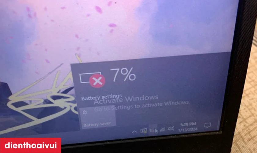 Dấu hiệu laptop HP Pavilion 17X cần thay pin