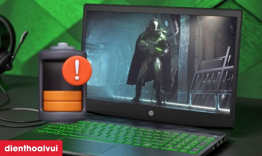 Thay pin laptop HP Pavilion Gaming 15AK