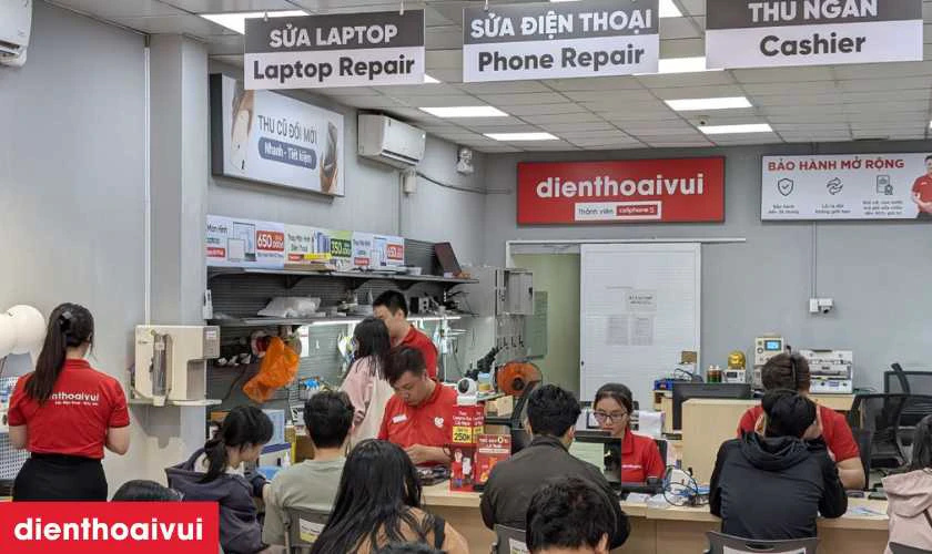 Thay pin laptop HP Pavilion X360 14 CD1023TX đến ngay Điện Thoại Vui