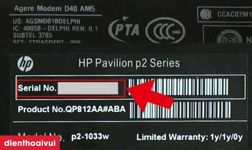 Cách kiểm tra pin laptop HP Pavilion X360 14 CD1059DX chính hãng