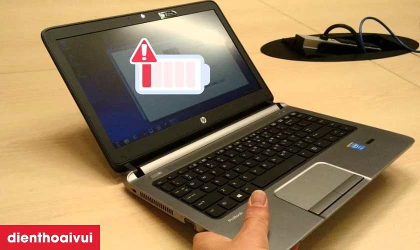 Cách nhận biết pin laptop HP ProBook 430 G1 bị hỏng