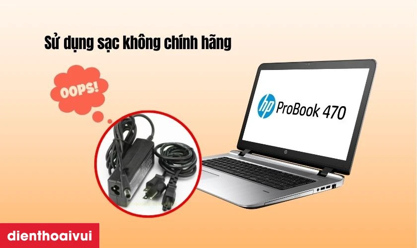 Nguy&ecirc;n nh&acirc;n khiến pin laptop HP ProBook 470 G3 nhanh hỏng