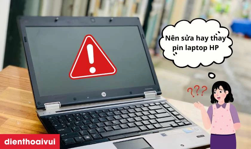 N&ecirc;n sửa hay thay pin laptop HP ProBook 8440P?
