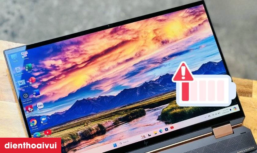 Dấu hiệu laptop HP Spectre X360 15AP bị lỗi cần thay ngay