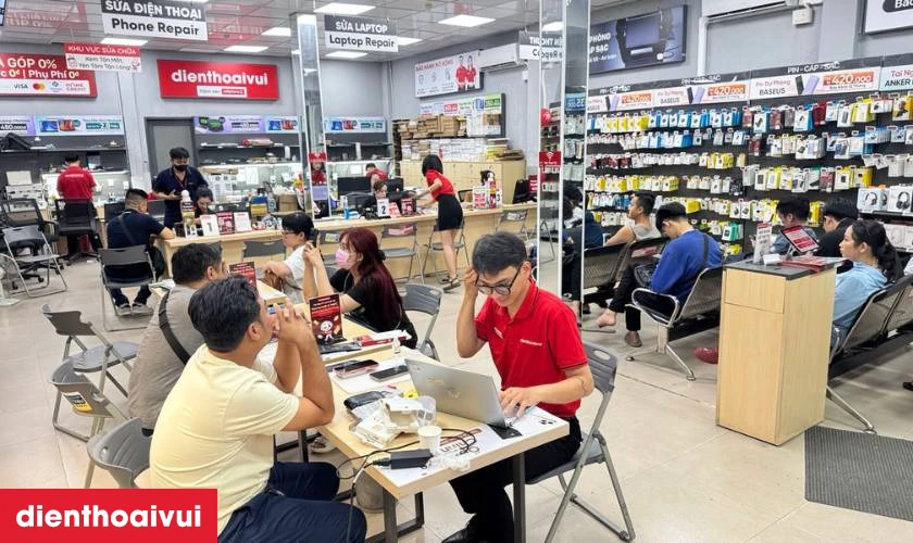 Quy trình thay pin laptop HP X360 13-AD nhanh chóng