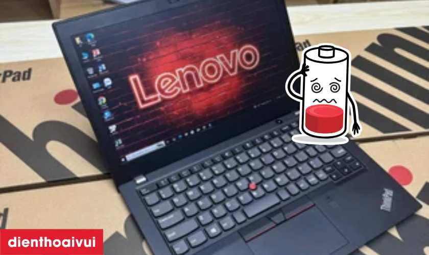 Dấu hiệu laptop Lenovo ThinkPad T410 cần thay pin
