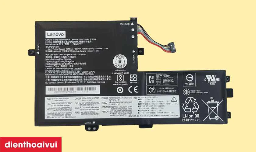 Cách kiểm tra pin laptop Lenovo ThinkPad T410 chính hãng