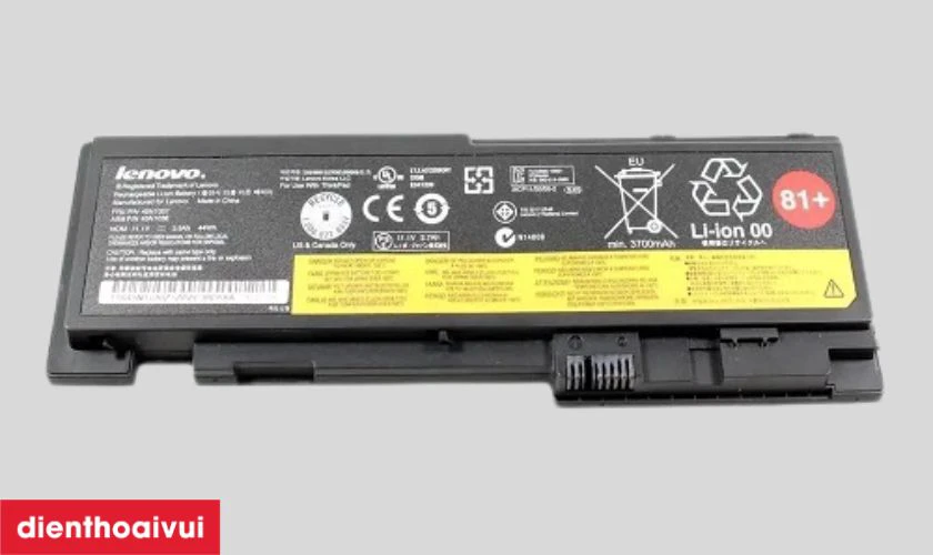 Cách kiểm tra pin laptop Lenovo ThinkPad T420S chính hãng