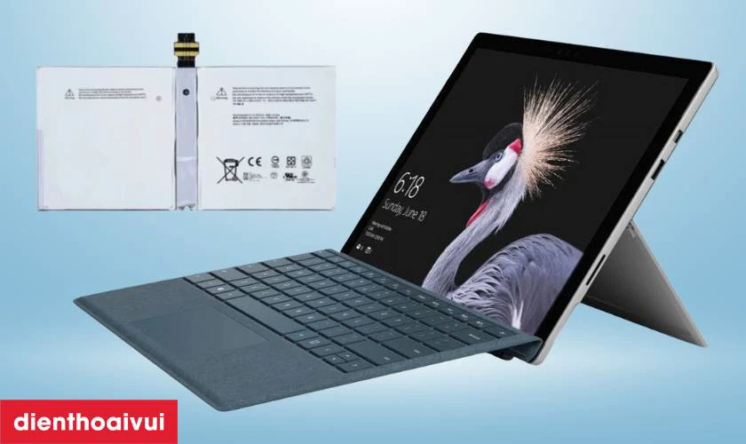 Pin laptop Microsoft Surface Pro 4 có gì đặc biệt?