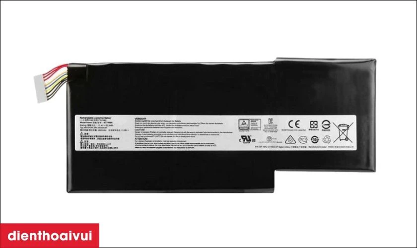 Giới thiệu về pin laptop MSI GF63
