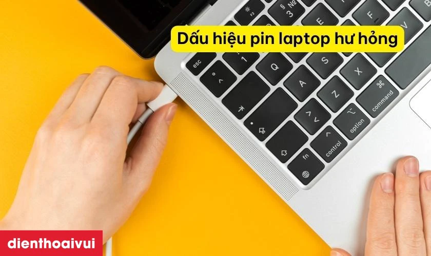 Dấu hiệu cần thay pin laptop MSI Stealth Thin GS65 8RF