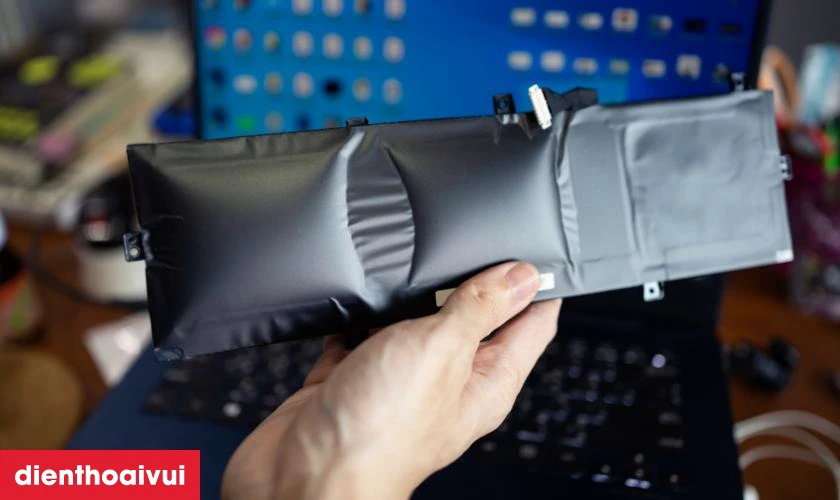 Cách kiểm tra pin laptop MSI Stealth Thin GS65 8RF chính hãng