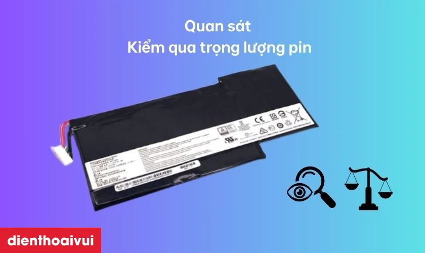Cách kiểm tra pin laptop MSI Thin GF63 16RE chính hãng