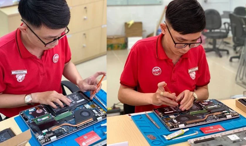 Quy trình thay pin laptop quận Gò Vấp tại Điện Thoại Vui