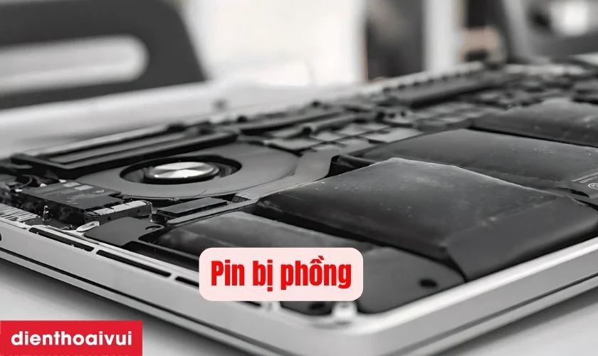 Dấu hiệu cần thay pin MacBook Air 2010 13 inch A1466