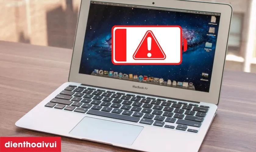 Dấu hiệu cần thay pin MacBook Air 2013